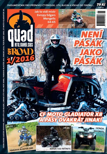 Máte už nový Quad?