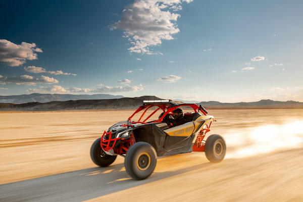 Can-Am Maverick X3: Video-odpružení