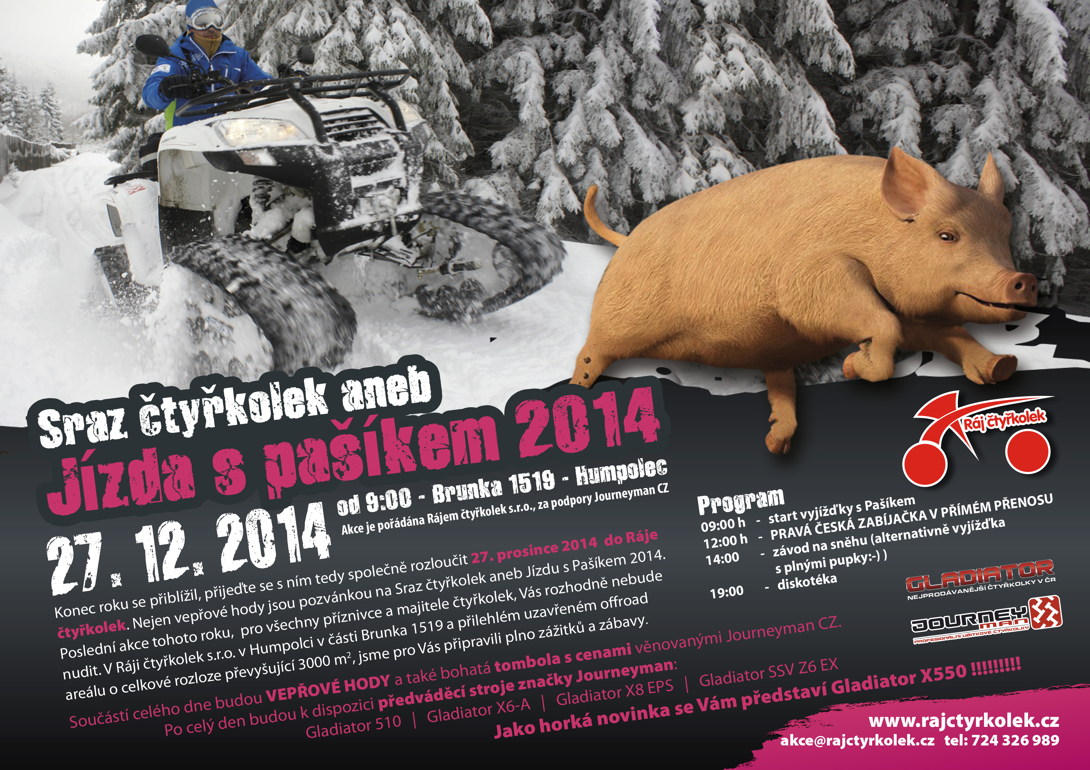 Jízda s pašíkem 2014