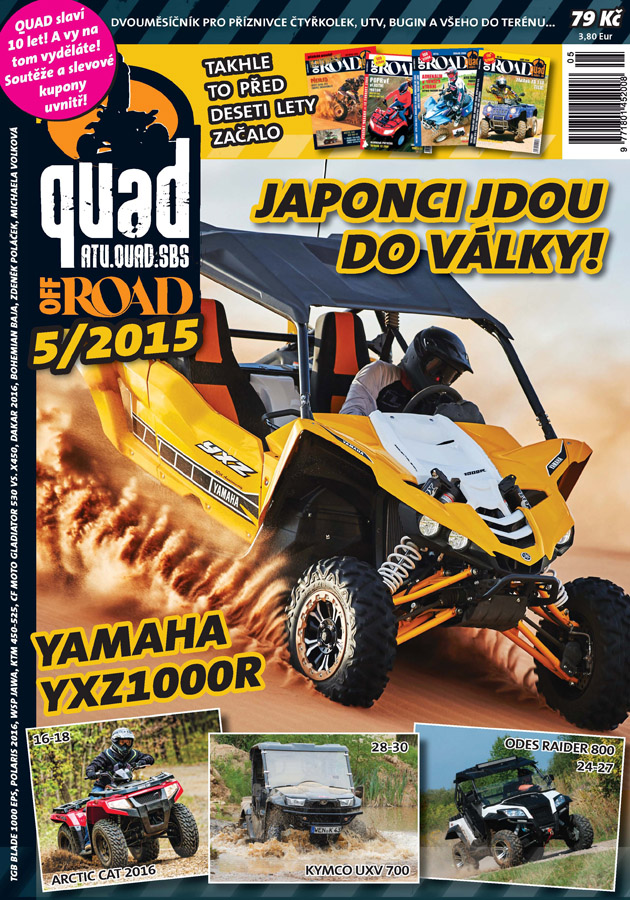 QUAD 5/2015: Dvě pětiletky QUADU!