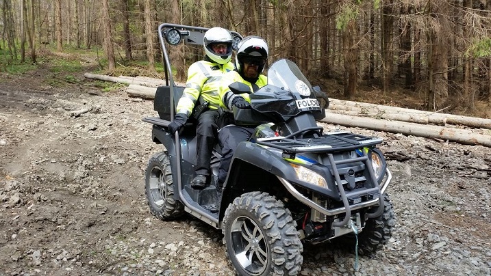 Gladiator X8 ve službách PČR